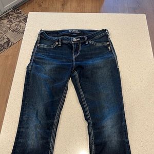 Silver Suki skinny denim jeans in great shape size W27/L31